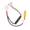 thumbnail image 5 of 4X Conector adaptador de enchufe del cable del arnés de cableado de retención de cámara de respaldo para automóvil, 5 of 5