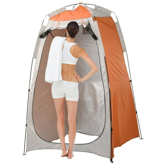 Tente de Changement, Tente Soleil Pluie Toilette Tente Portable Toilette Abri contre la Pluie avec Abri Tente Abri avec Fenêtre Abri Soleil Pluie Qisuo Buzhi