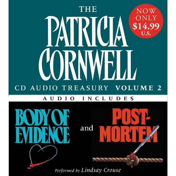 Kay Scarpetta Patricia Cornwell CD Audio Treasury Volume Two Low Price: Includes Body of Evidence and Post Mortem, Book 22, (Audiobook)