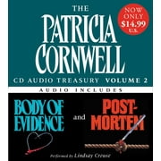 PATRICIA CORNWELL; LINDSAY CROUSE Kay Scarpetta: Patricia Cornwell CD Audio Treasury Volume Two Low Price: Includes Body of Evidence and Post Mortem (Audiobook)