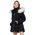 thumbnail image 4 of Orolay Women's Thickened Winter Bubble Down Coat Hooded Puffer Jacket, 4 of 6