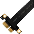 thumbnail image 4 of Cable adaptador Pci Express, cable de extensión Pcie X1, cable elevador de 36 pines 1x, cable de extensión de 180 cm, 4 of 5