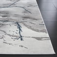 thumbnail image 5 of SAFAVIEH Craft Paul Abstract Area Rug, Ivory Grey/Blue, 6'7" x 6'7" Square, 5 of 12