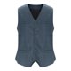 thumbnail image 5 of pstuiky Camisetas sin mangas para hombre, Blazer de moda para hombre, chaleco ajustado con cuello en V y botonadura lisa Tops elegantes para mujer l, 5 of 6