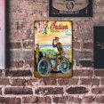 thumbnail image 1 of Cartel De Chapa De Metal Vintage, Placa De Pared, Carteles De Motocicleta, Pintura De Hierro Para Bar Likrtyny Arte Deco, 1 of 9