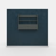 thumbnail image 5 of Ada Home Decor Furniture 4 Tier 33.5" Anthracite Knott Modern Hanging Floating Shelves, 5 of 7