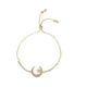 thumbnail image 1 of Oro plateado colorido Star Moon pulsera llena de pétalos Star Moon Rhinestone pulsera de ajuste Zirconia pulseras para las mujeres, 1 of 5
