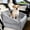 Gray, variant on Studyset Dog Car Seat, Memory Foam Dog Booster Seat for Small Dogs Up to 25lbs-Elevated Pet Car Seat, Belt-Soft Pet Travel Bed for Front & Back Seats