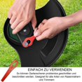 thumbnail image 3 of 100 Pcs Lames En Plastique De Rechange, Lame Coupe Bordure Tondeuse Gazon En Plastique Lames Pour Jardin Et Pelouse Coupe Bordures, 3 of 5