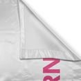 thumbnail image 3 of Ambesonne Keep Calm Kitchen Curtains, Be a Unicorn Text, 55"x39", Pink White, 3 of 3