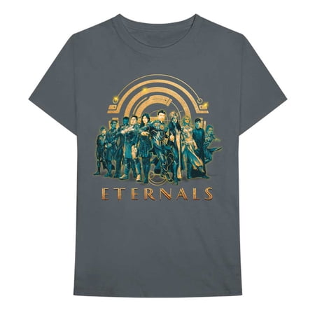 Marvel Comics Unisex T-Shirt Eternals Heroes (X-Large)