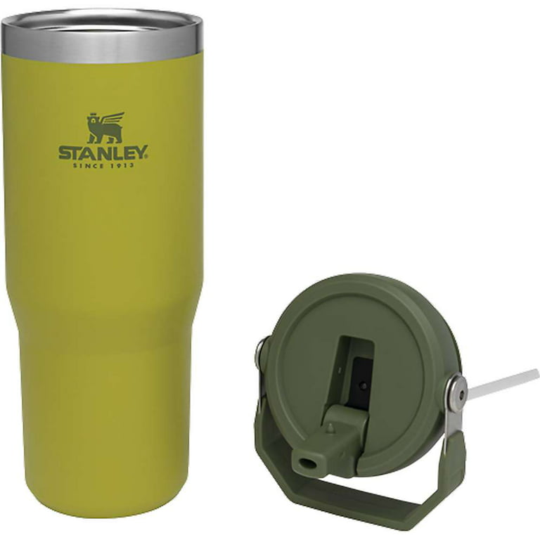 RRYFOUR 30 oz Tumbler with Handle and Straw - Flip