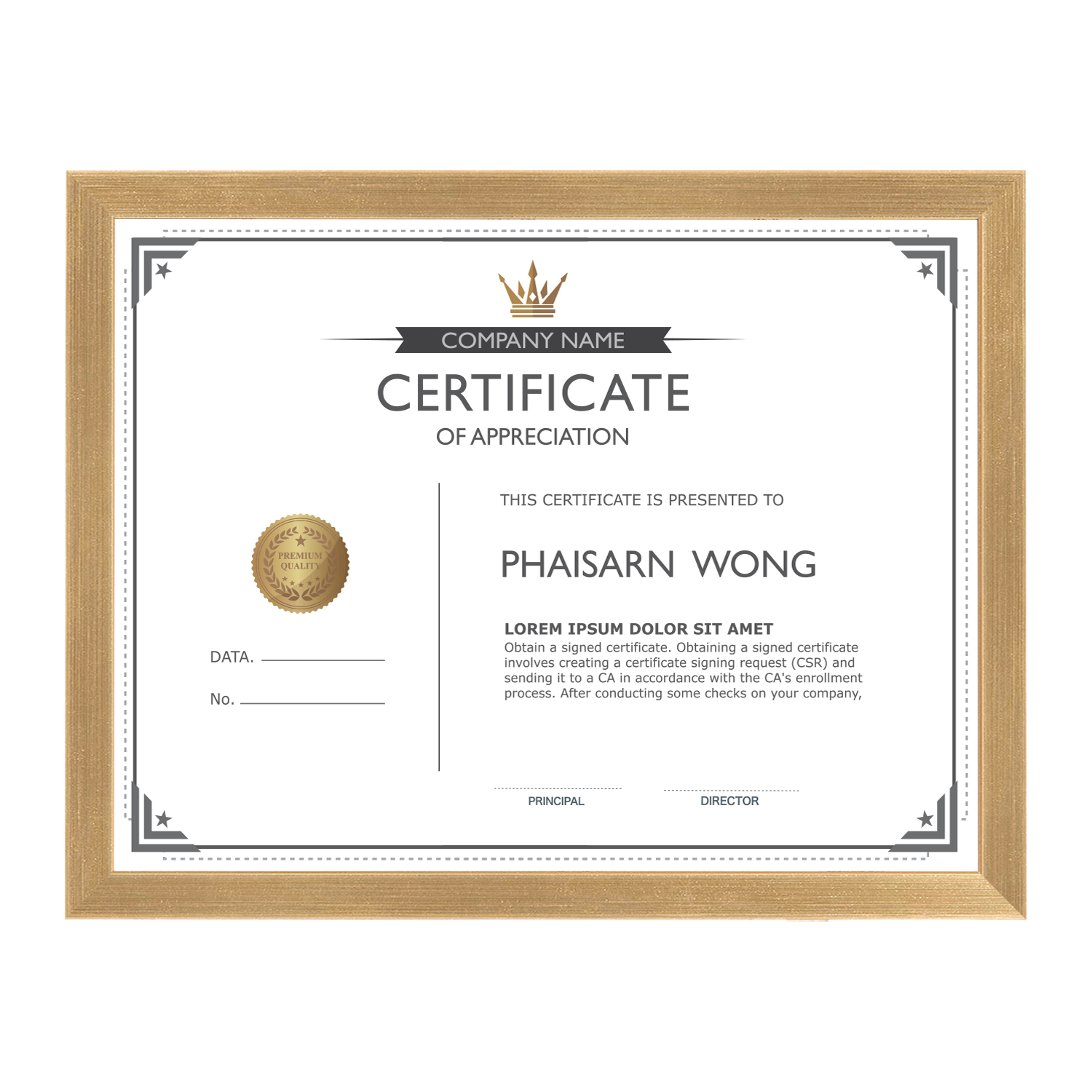 Scholartree 7 PACK 8.5x11 Picture Frame, Award Certificate Diploma Document Bulk 8.5 by 11 College Frames, Wall or Tabletop, Gold