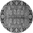 thumbnail image 1 of Ahgly Company Indoor Round Oriental Gray Traditional Area Rugs, 7' Round, 1 of 4