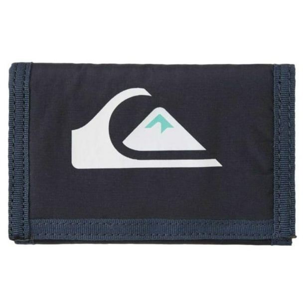 Cartera Quiksilver para Hombre Color Azul con velcro modelo
