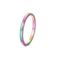 thumbnail image 1 of Anillo clásico simple y liso con borde recto, ancho de 2/4/6/8 mm, anillo de acero de tungsteno para hombres y mujeres, 1 of 6