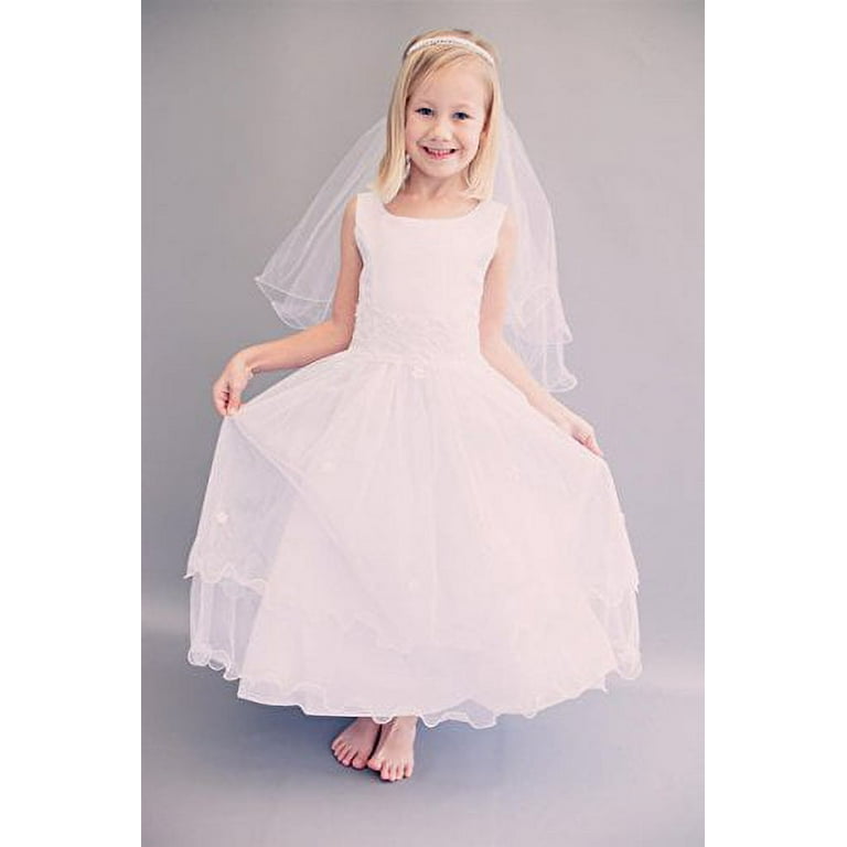 Big girl top first communion dresses