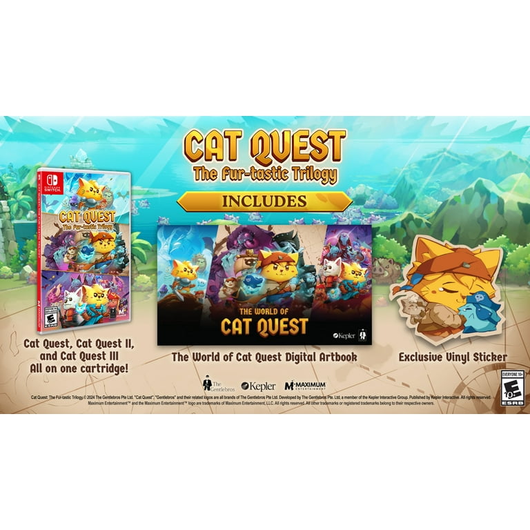 Amazon.com: Cat Quest - The Fur-tastic Trilogy Nintendo