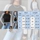 thumbnail image 4 of Gibobby Sudadera de mujer Sudadera con cuello redondo para mujer(Azul,G), 4 of 4