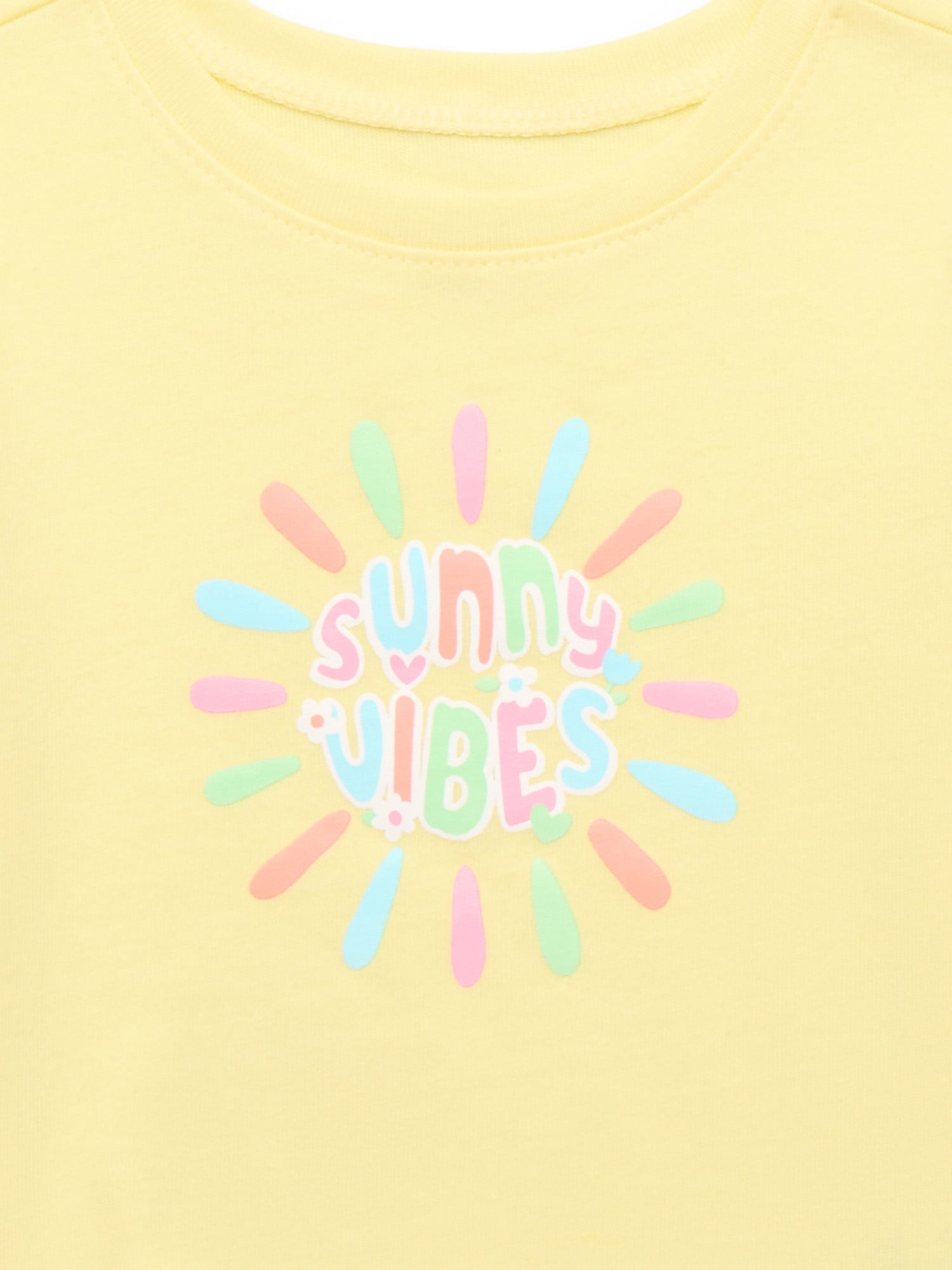 Garanimals Baby Girl Graphic T-Shirt with Short Sleeves, Sizes 0M-24M