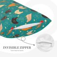 thumbnail image 5 of Fotbe Hens And Rooster Pillow Cases - Envelope Closure - Luxury, Extra Soft, Cooling Pillow Covers - Wrinkle, Fade, Stain Resistant-16"x24", 5 of 8