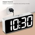 Large Digital Alarm Clock Big Numbers For Seniors & Visually Impaired
