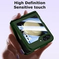 thumbnail image 4 of for Samsung Galaxy Z Flip 5 Case with Hinge Protection, Z Flip 5 Case Built in Back Screen Protector Slim Hard PC Scratch-Resistant Phone Case for Z Flip 5 Green, 4 of 11