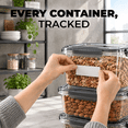 Dissolvable Food Labels, 1x2 Inch 200 Per Roll, Water Soluble Pantry ...