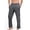 Gray, variant on JTieacloth Wide Leg Pants for Men Men's Daily Casual Home Solid Full Length Pants Mid Waist Pocket Drawstring Pant Trouser Blue