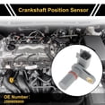 thumbnail image 2 of Unique Bargains 1 Pc No.2500606800 Crankshaft Position Sensor for Ford Focus 2011-2016 Sturdy Car Engine Crank CKP Sensor, 2 of 6