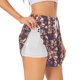 thumbnail image 1 of Balery Skull rock music record Pantalones cortos deportivos para mujer con forro y dos bolsillos, elásticos, para entrenamiento, gimnasio, yoga-Medium, 1 of 7