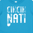 thumbnail image 4 of Inktastic Cincinnati, Ohio Distressed Font Boys or Girls Baby T-Shirt, 4 of 5