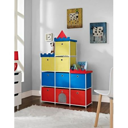 Altra 9-Bin Canvas Storage Unit, Castle Theme