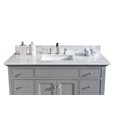 thumbnail image 1 of MONTARY 49 Inch Marble Vanity Top with Ceramic Sink & Backsplash, White Carrara White Engineered Stone Countertop for Bathroom Kitchen Cabinet ( 3 Faucet Holes), 1 of 5