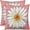 Pink, variant on Spring Daisy Pillow Covers 18x18 Set of 2 Cute Floral Yellow Summer Outdoor Decorative Throw Pillows Farmhouse Flower Pillowcases Linen Cushion Case Decor for Home Sofa Couch Bed