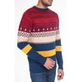 thumbnail image 2 of Chandail pour Homme à Rayures Rouges et Bleu Marine, 2 of 5