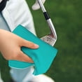 thumbnail image 4 of Golf Towels for Golf Bags For Men Women - dark-aqua 24x16in Absorbent Quick Drying Golf Towel for Cleaning Golf Ball Club Golf Bag Accessories with Carabiner, 4 of 8