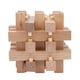 thumbnail image 1 of Juguete de bloqueo de rompecabezas, juego de rompecabezas entrelazados de madera, rompecabezas inteligente, bloqueo de rompecabezas construido para precisión, 1 of 8