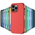 thumbnail image 3 of NIFFPD iPhone 14 Plus Case with Screen Protector, Heavy Duty Hard Shockproof Phone Case for iPhone 14 Plus 6.7" Red+Black, 3 of 3