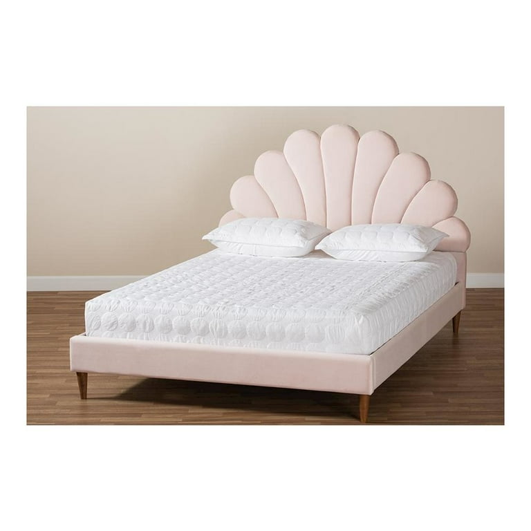 Baxton Studio Odille Modern Engineered Wood Tufted Platform