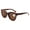 Tortoise, variant on Women Large Oversized Reading Sunglasses – UV Protection Tinted Full Lens Wide Fitment Reader CR06 +1.25