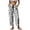 Black, variant on WAYUTE Women's Casual Pants with Drawstring and Pockets Striped Print Straight Leg Loose Fit Comfortable Trousers Versatile Outdoor,Pink,2XL