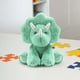 thumbnail image 5 of cpengpj Soft Triceratops Dinosaur Plush Toy, Cotton Stuffed Animal with Squatting Pose, Cute Figurine for Home Decor, Perfect Gift for Kids and Adults, 5 of 5