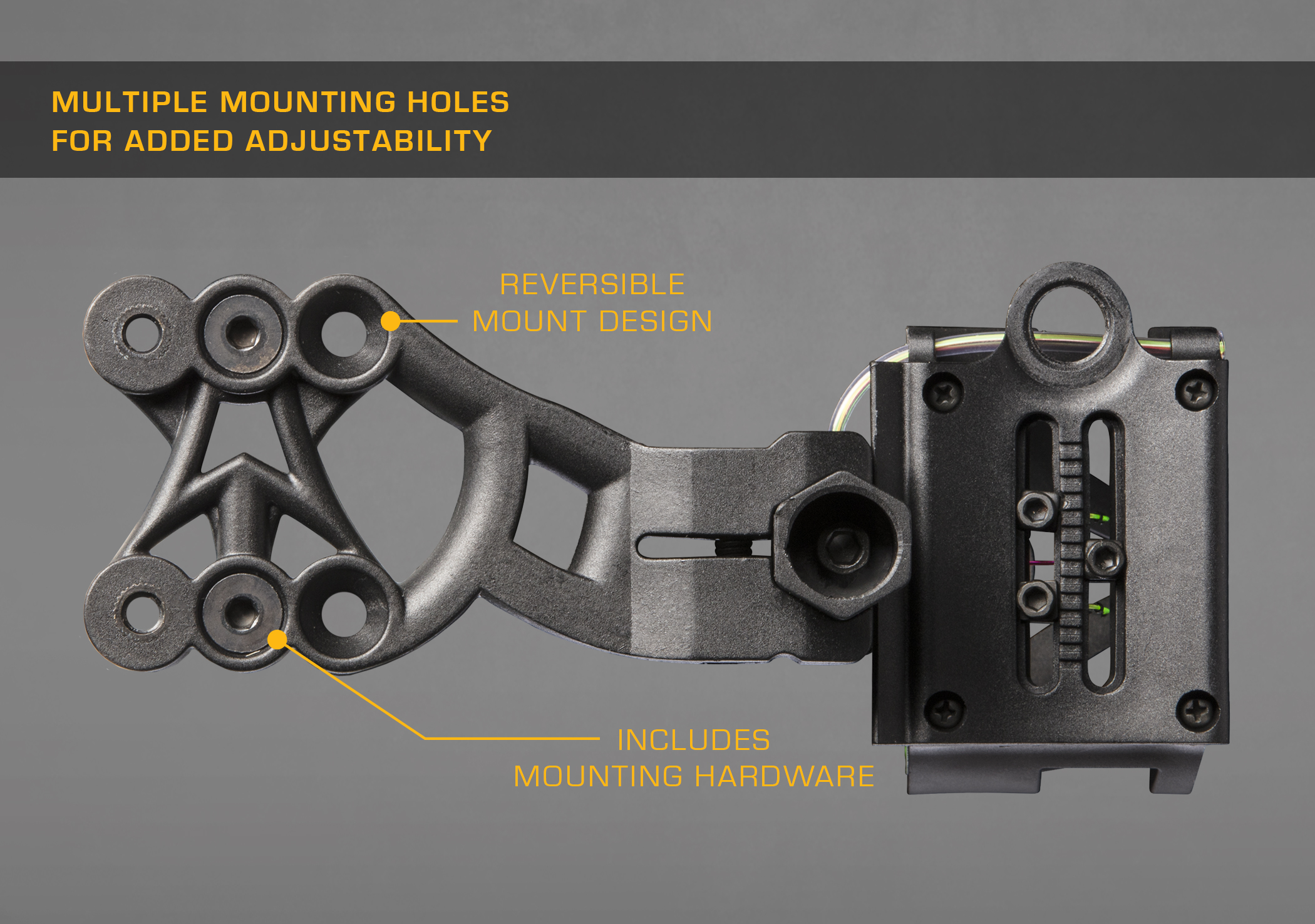 Trophy Ridge Mist Bow Sight, Reversible Mount, Ambidextrous
