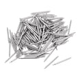 thumbnail image 1 of Pasadores de resorte para correas de reloj de 21mm, diámetro de 1.5mm, acero inoxidable con extremo de brida simple, paquete de 200, 1 of 4