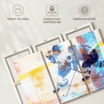 thumbnail image 6 of Elephant Stock Hockey Wall Art - Horizontal Multi Panel Canvas - Living Room Wall Decor - Sports Multi Panel - Blue And Pink Decor By Greg Simanson - 65" x 42", 6 of 8