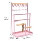 thumbnail image 4 of Soporte para Joyería, Organizador para Pendientes,Cadenas, Pulsera, Colgante y Expositor con Agujeros Estante de Joyas -Rosa, 4 of 7