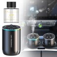 thumbnail image 1 of CHOK Diffuseur d'Arômes Étoilés pour Voiture, Pulvérisation de Brume Auto Alimentée par Usb avec Projection de Constellation à DEL, 2 Parfums pour Usage Véhicule et Maison (Noir) 50 ml Liquidation, 1 of 9