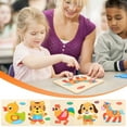 thumbnail image 3 of MeetYTOYS Wooden Puzzles, Animal Montessori Toys Learning Educational Preschool Puzzle Toys Birthday Gift Party Game, 3 of 3