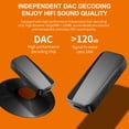 thumbnail image 2 of Maytalsory Portable Bluetooth-compatible 5.1 Receiver Office Interview Rechargeable Wireless Audio Adapter Support, 2 of 6